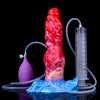 8 Inch Inflatable Fantasy Ejaculating Wolf Dildo