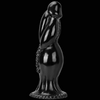 13 Inch Black Giant Knot Dragon Dildo