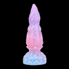 8 Inch Silicone Cone Fantasy Inflatable Dildo