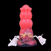 Red Tentacle Knot Inflatable Squirting Dildo