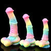 Colorful Lights in the Night Fantasy Horse Dildo