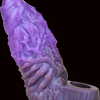5 Inch Purple Monster Dildo Cock Sleeve