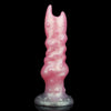 8 Inch Pink Raised Knot Ovipositor Dildo