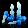 8 Inch Blue Wolf King Knot Dildo