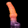 6 Inch Orange Knot Horse Cock Sleeve