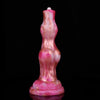 8 Inch Knot Vibrator Strap On Dog Dildo
